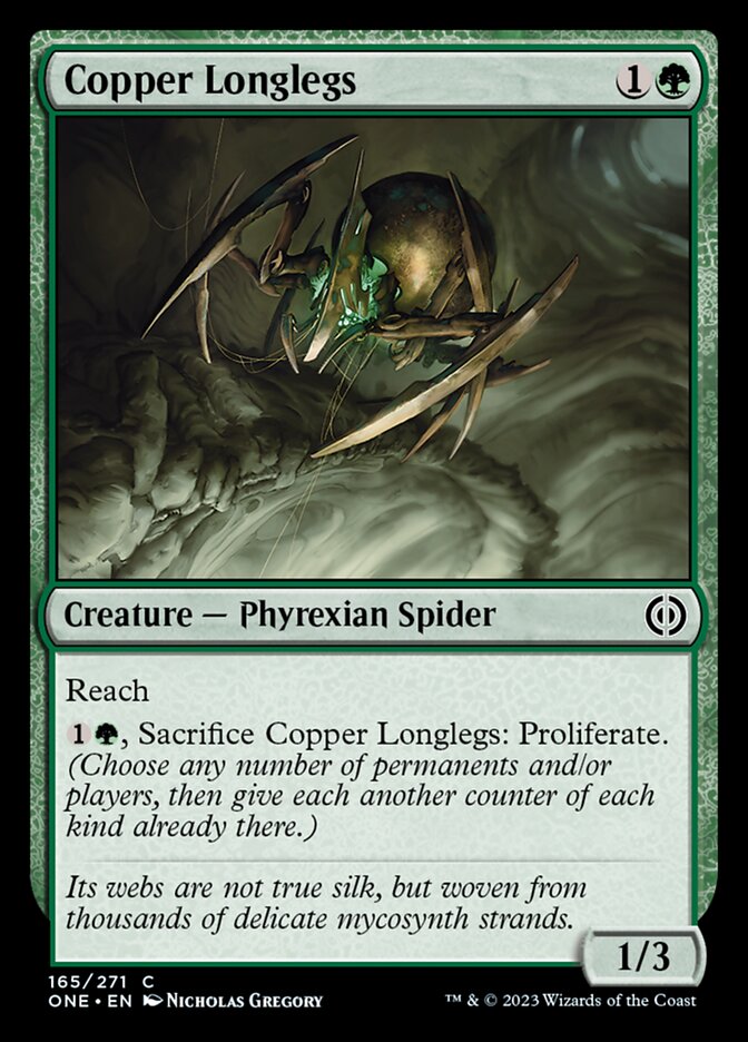 Copper Longlegs [Phyrexia: All Will Be One] | Anubis Games and Hobby