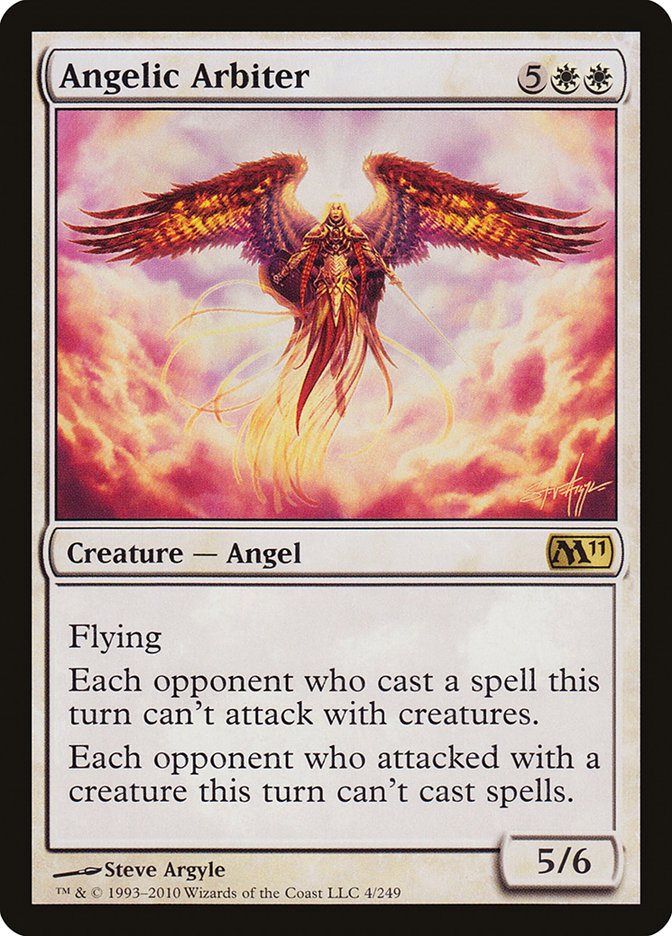 Angelic Arbiter [Magic 2011] | Anubis Games and Hobby