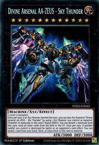 Divine Arsenal AA-ZEUS - Sky Thunder [PHRA-EN045] Secret Rare | Anubis Games and Hobby