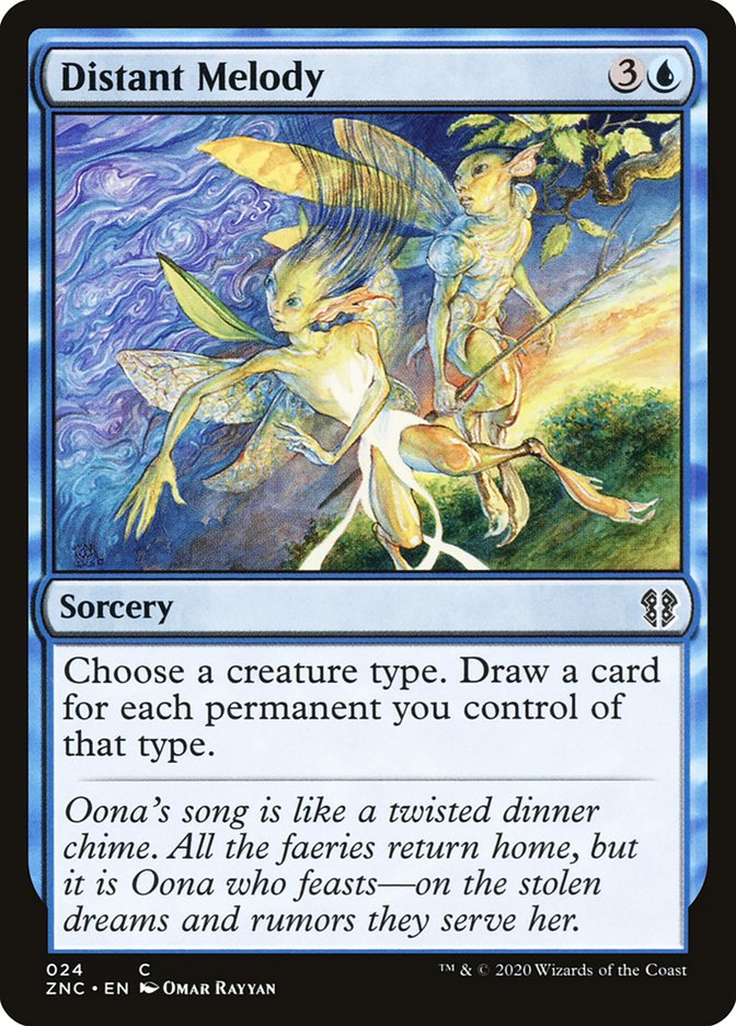 Distant Melody [Zendikar Rising Commander] | Anubis Games and Hobby