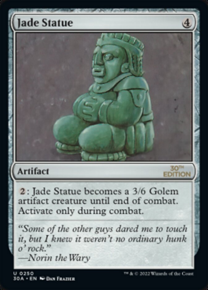 Jade Statue [30th Anniversary Edition] | Anubis Games and Hobby