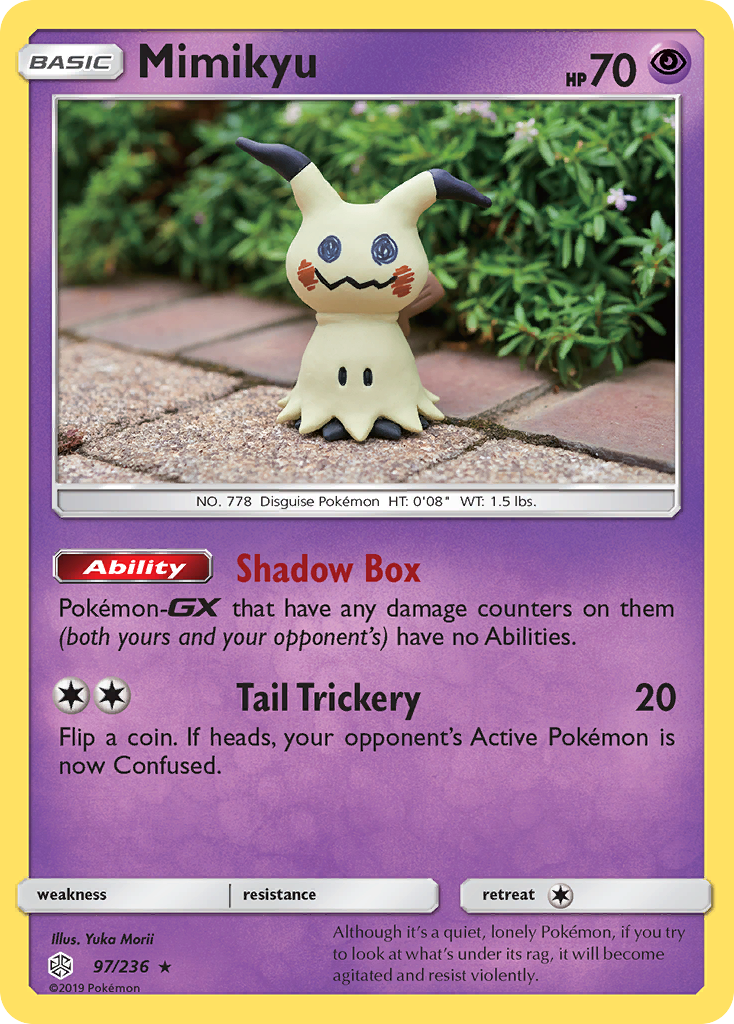 Mimikyu (97/236) [Sun & Moon: Cosmic Eclipse] | Anubis Games and Hobby