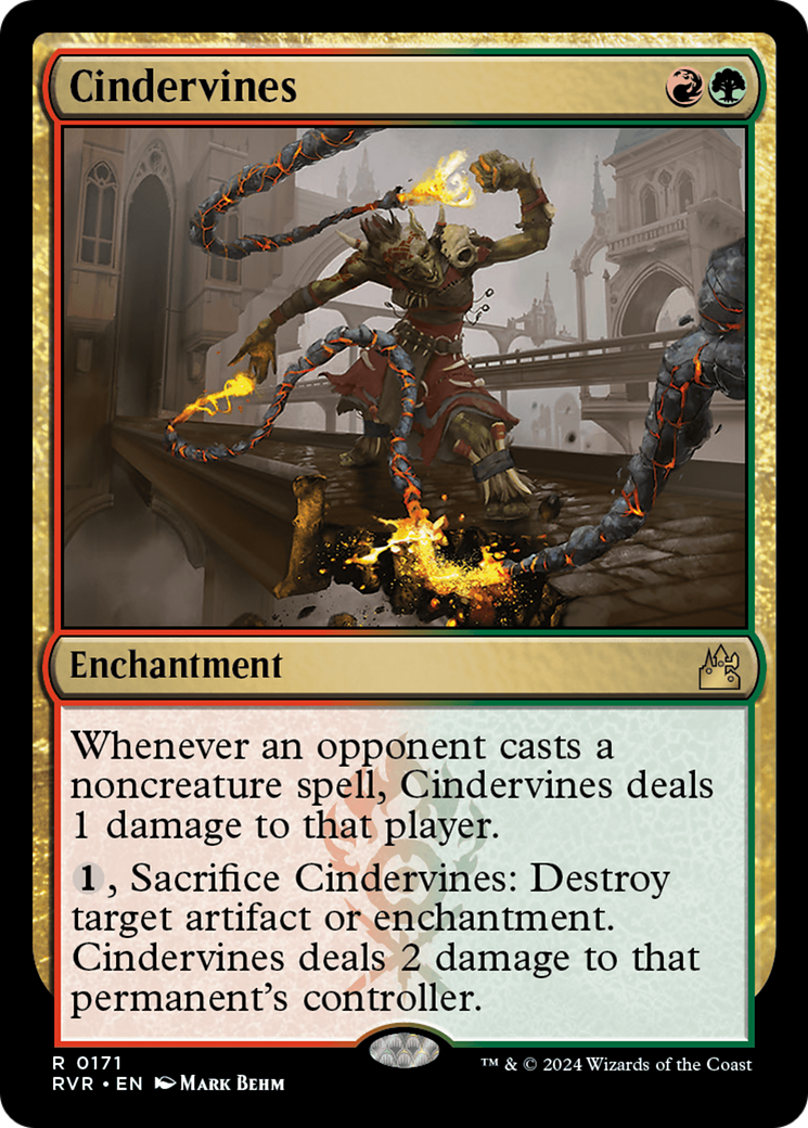 Cindervines [Ravnica Remastered] | Anubis Games and Hobby