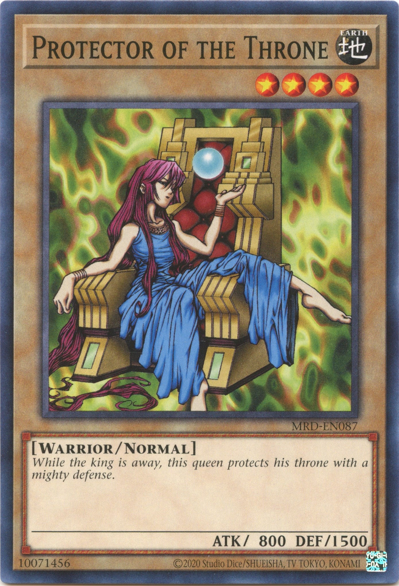 Protector of the Throne (25th Anniversary) [MRD-EN087] Common | Anubis Games and Hobby