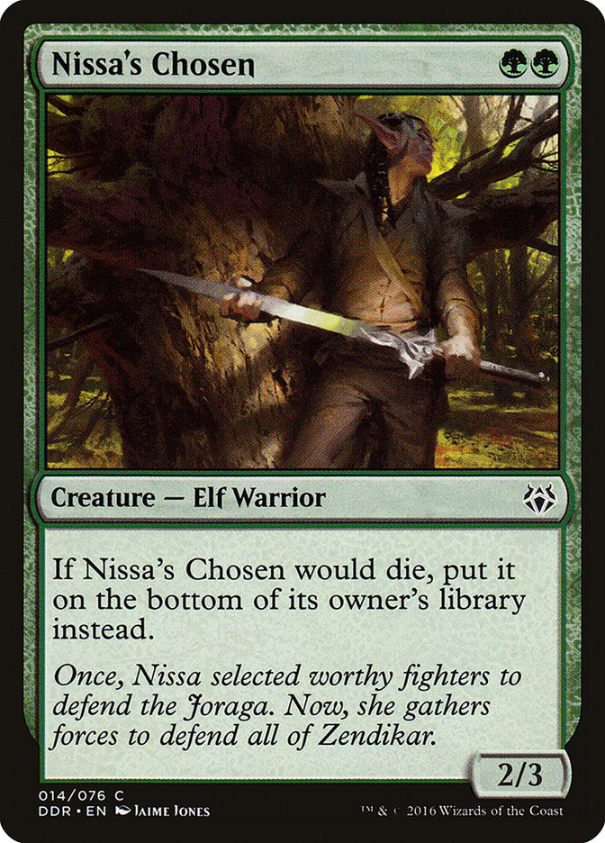 Nissa's Chosen [Duel Decks: Nissa vs. Ob Nixilis] | Anubis Games and Hobby