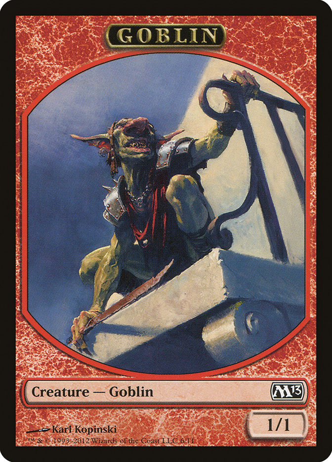 Goblin Token [Magic 2013 Tokens] | Anubis Games and Hobby