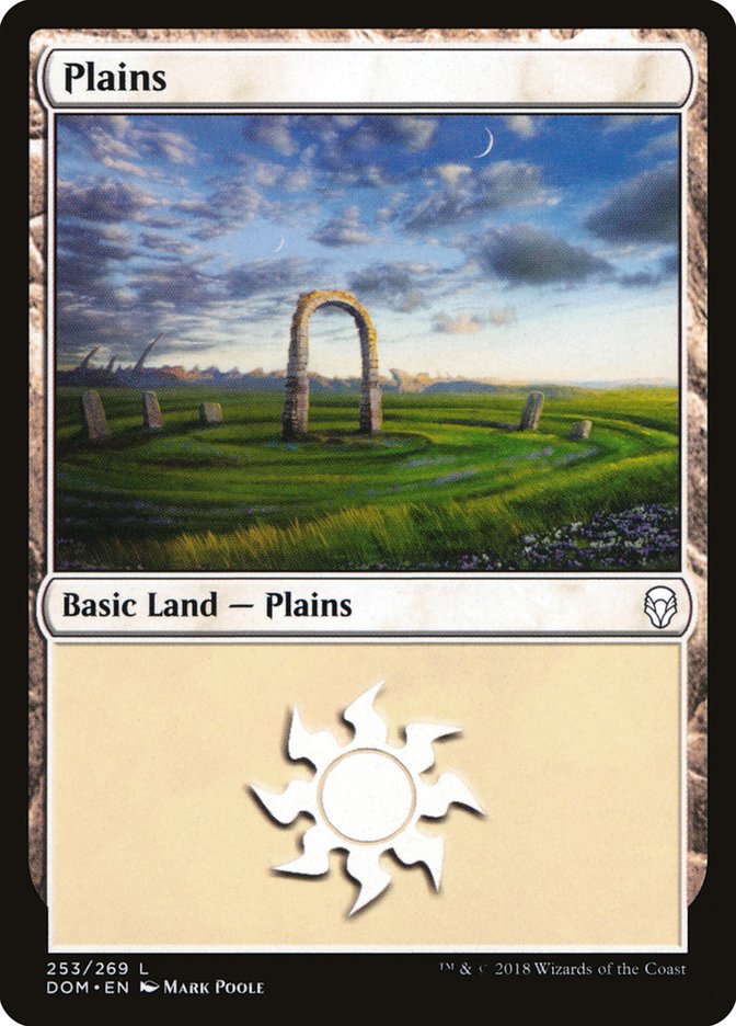 Plains (253) [Dominaria] | Anubis Games and Hobby