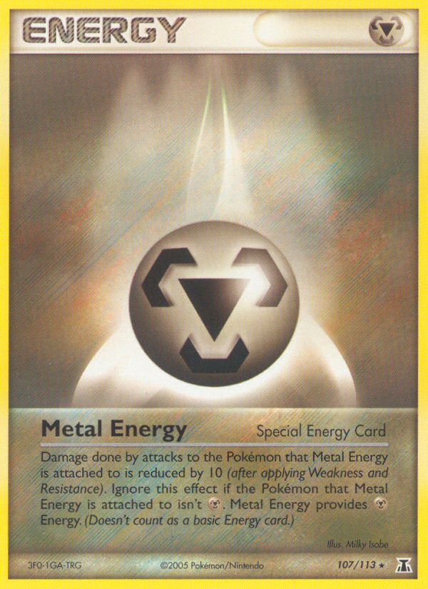 Metal Energy (107/113) [EX: Delta Species] | Anubis Games and Hobby
