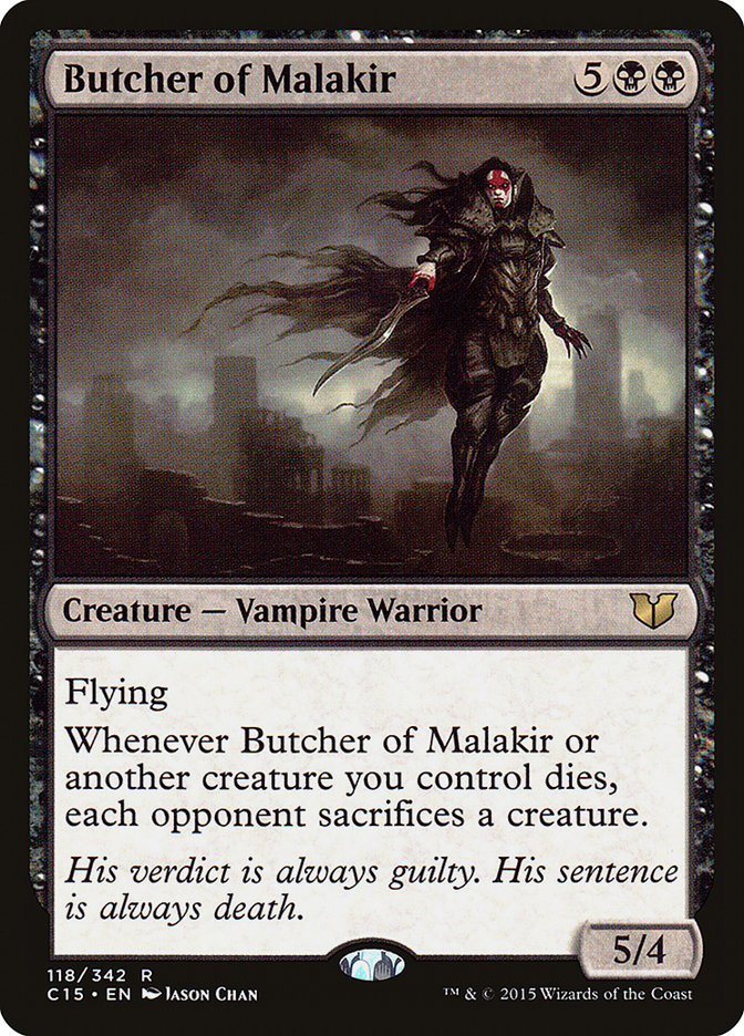 Butcher of Malakir [Commander 2015] | Anubis Games and Hobby