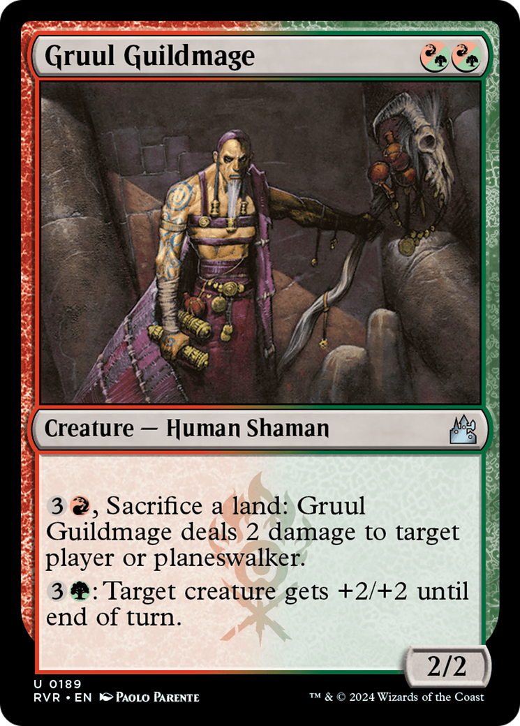 Gruul Guildmage [Ravnica Remastered] | Anubis Games and Hobby