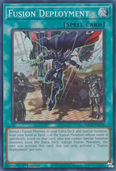 Fusion Deployment [SDCS-EN030] Super Rare | Anubis Games and Hobby