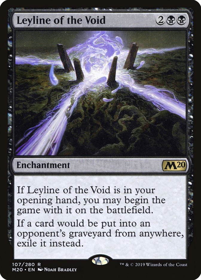 Leyline of the Void [Core Set 2020] | Anubis Games and Hobby