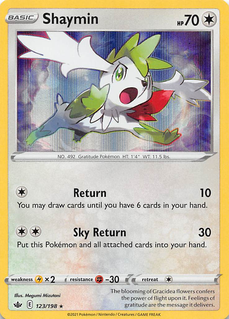 Shaymin (123/198) [Sword & Shield: Chilling Reign] | Anubis Games and Hobby