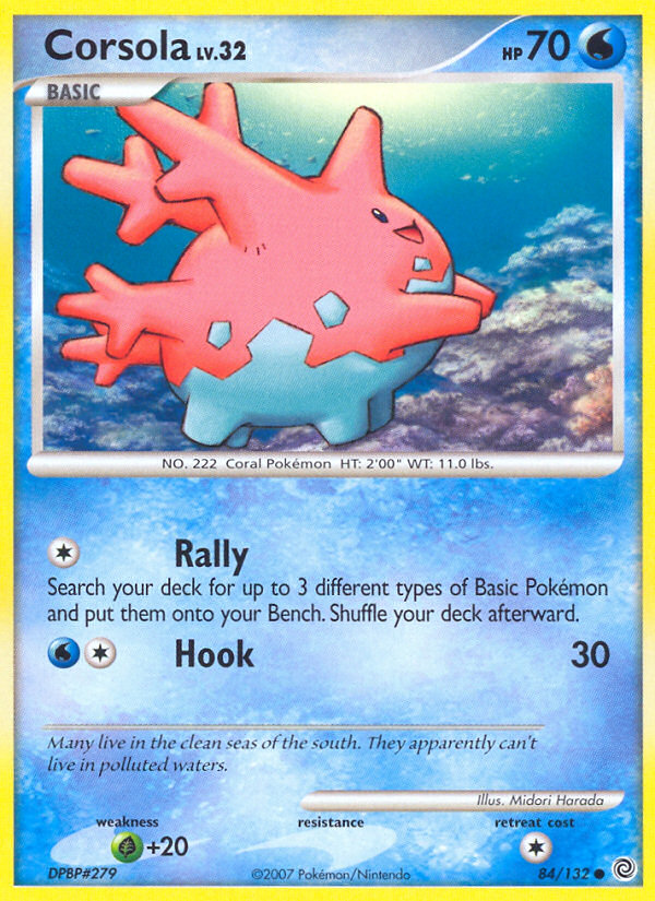 Corsola (84/132) [Diamond & Pearl: Secret Wonders] | Anubis Games and Hobby