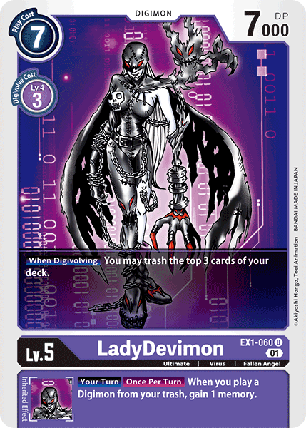 LadyDevimon [EX1-060] [Classic Collection] | Anubis Games and Hobby