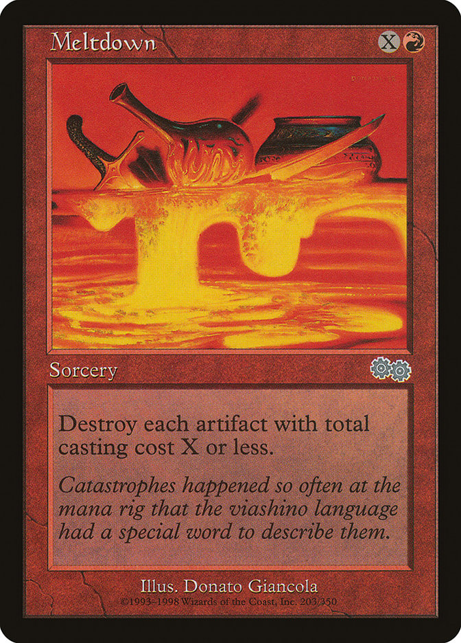 Meltdown [Urza's Saga] | Anubis Games and Hobby