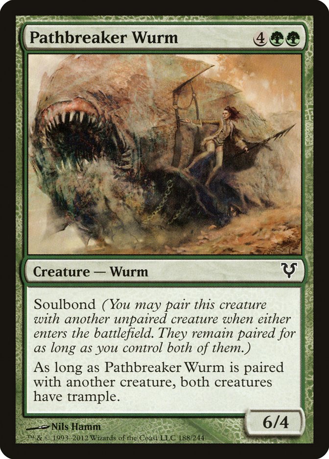 Pathbreaker Wurm [Avacyn Restored] | Anubis Games and Hobby