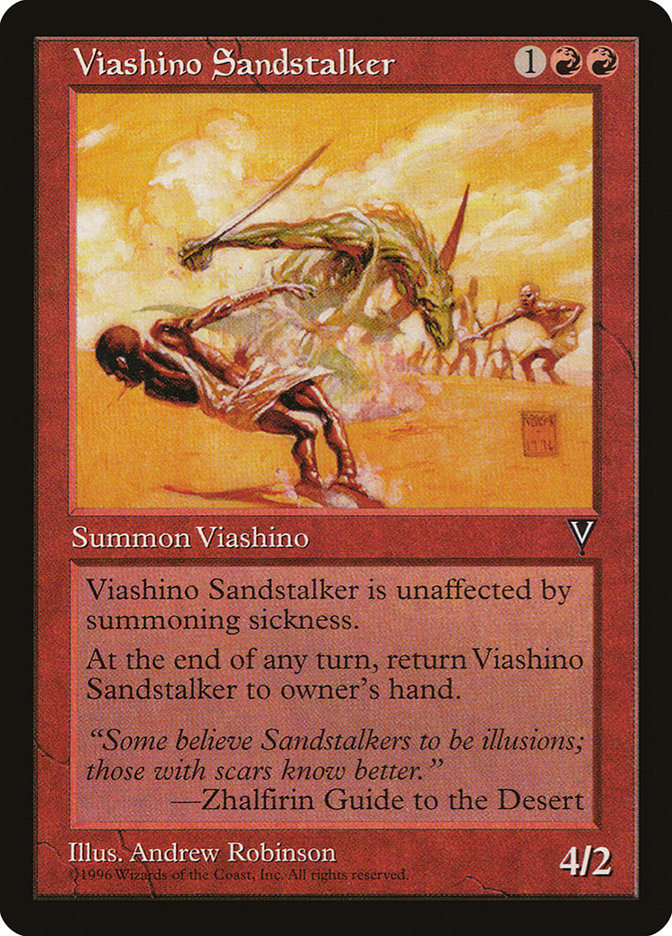 Viashino Sandstalker [Visions] | Anubis Games and Hobby