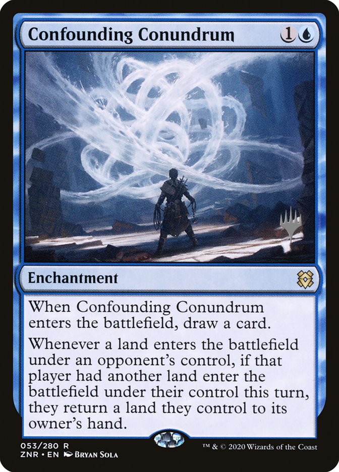 Confounding Conundrum (Promo Pack) [Zendikar Rising Promos] | Anubis Games and Hobby