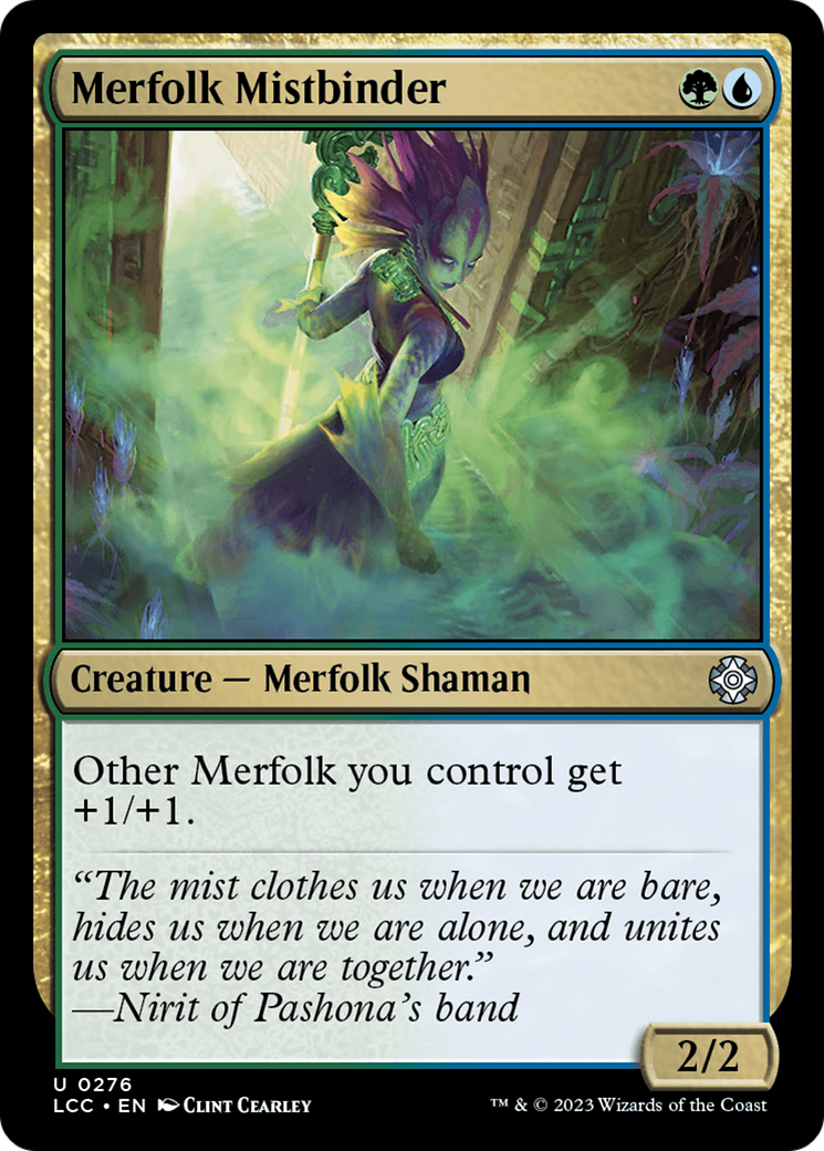 Merfolk Mistbinder [The Lost Caverns of Ixalan Commander] | Anubis Games and Hobby