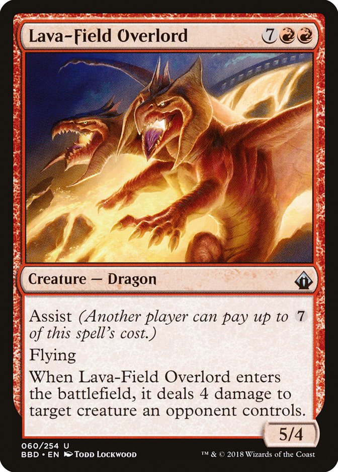 Lava-Field Overlord [Battlebond] | Anubis Games and Hobby