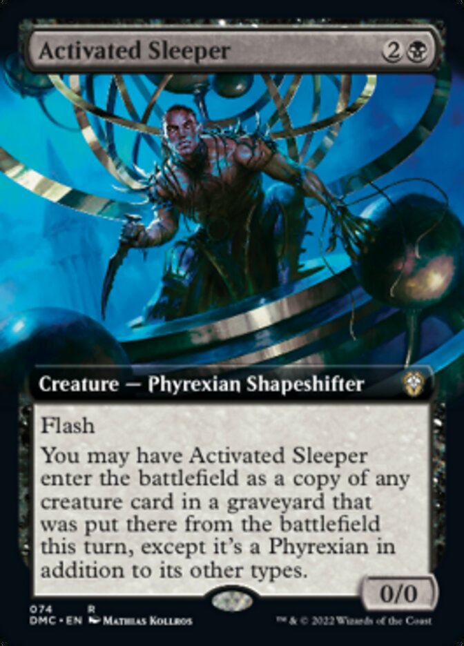 Activated Sleeper (Extended Art) [Dominaria United Commander] | Anubis Games and Hobby