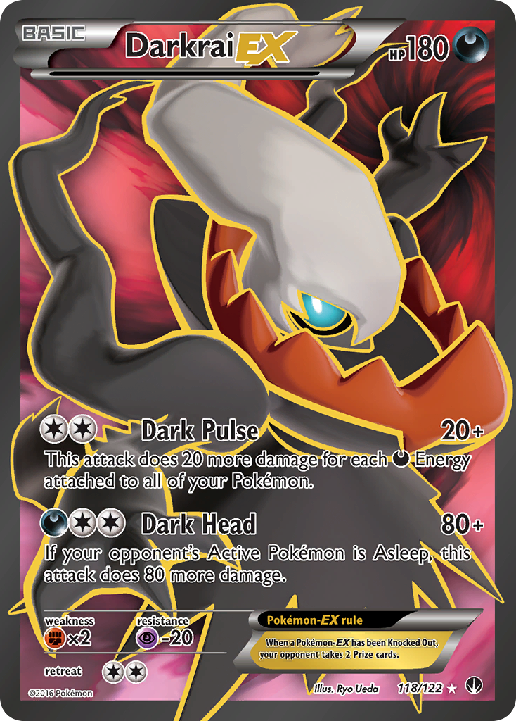 Darkrai EX (118/122) [XY: BREAKpoint] | Anubis Games and Hobby