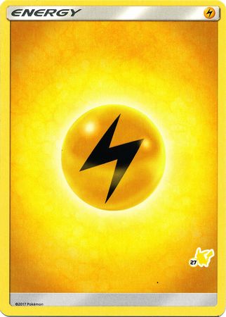 Lightning Energy (Pikachu Stamp #27) [Battle Academy 2020] | Anubis Games and Hobby