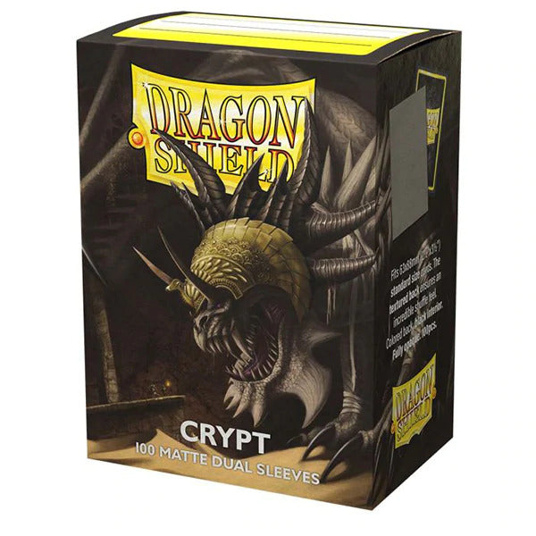 DS Dual Matte Sleeves 100ct - Crypt | Anubis Games and Hobby