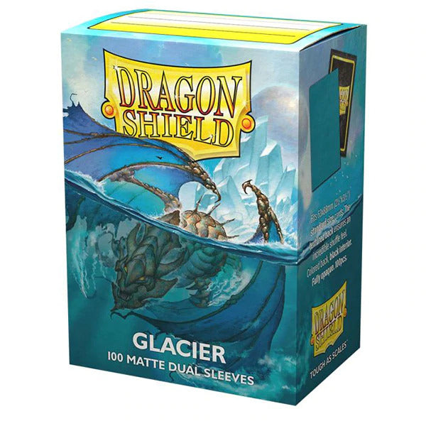 DS Dual Matte Sleeves 100ct - Glacier | Anubis Games and Hobby