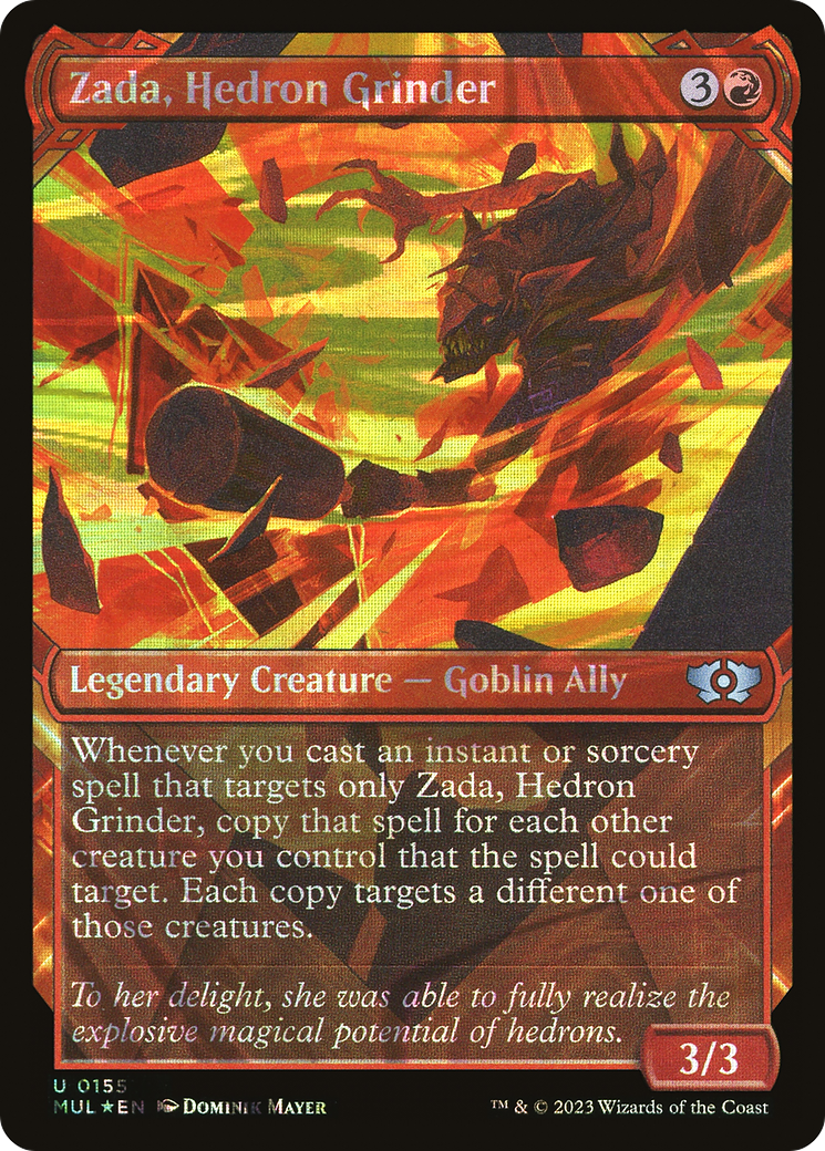 Zada, Hedron Grinder (Halo Foil) [Multiverse Legends] | Anubis Games and Hobby