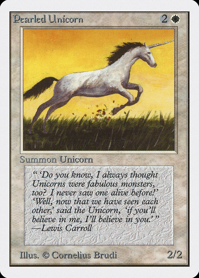 Pearled Unicorn [Unlimited Edition] | Anubis Games and Hobby