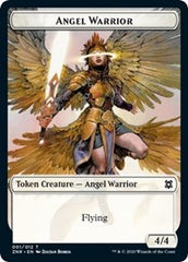 Angel Warrior // Plant Double-Sided Token [Zendikar Rising Tokens] | Anubis Games and Hobby