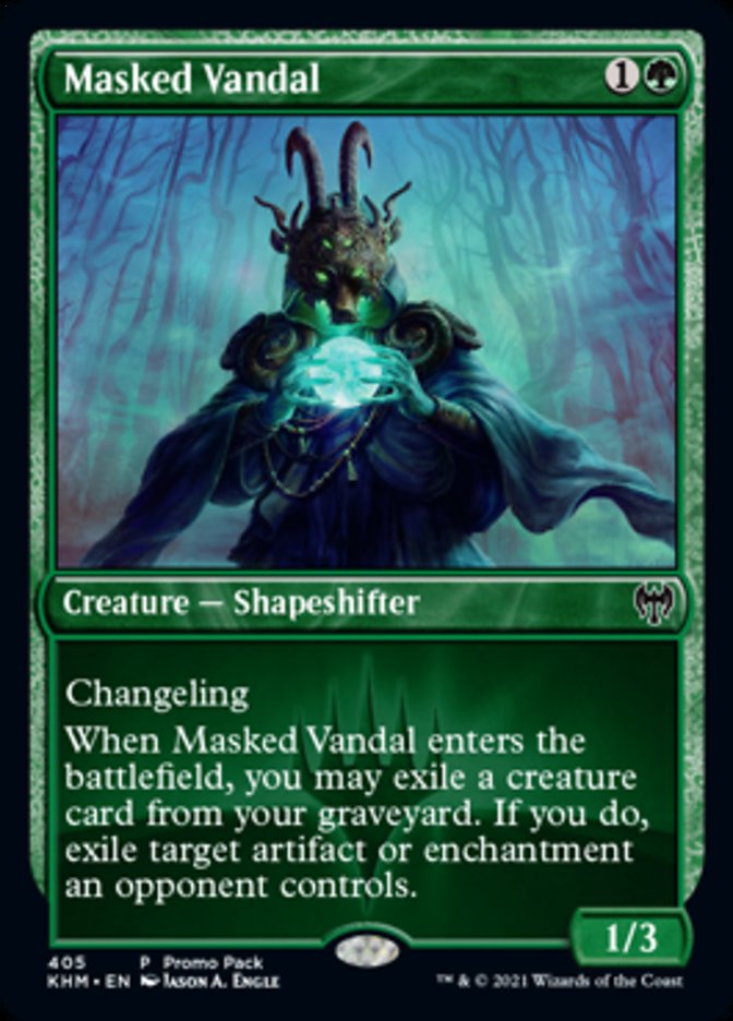 Masked Vandal (Promo Pack) [Kaldheim Promos] | Anubis Games and Hobby