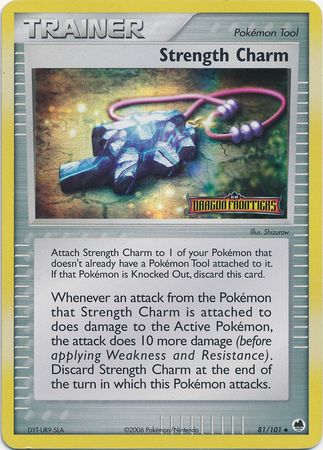 Strength Charm (81/101) (Stamped) [EX: Dragon Frontiers] | Anubis Games and Hobby