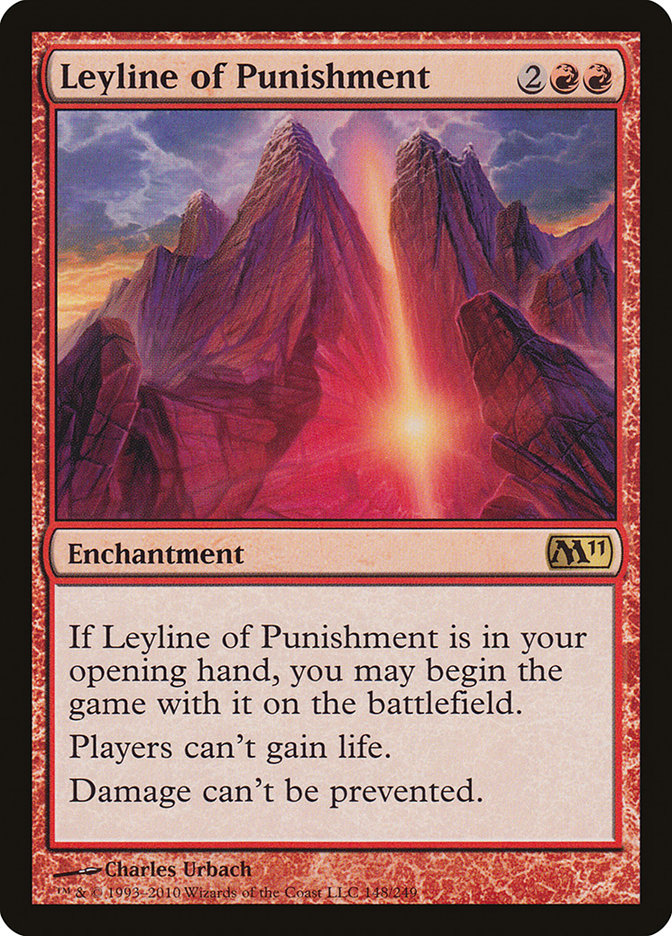 Leyline of Punishment [Magic 2011] | Anubis Games and Hobby