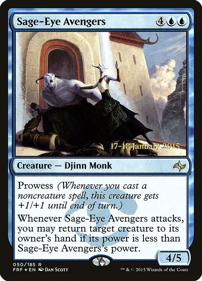 Sage-Eye Avengers [Fate Reforged Prerelease Promos] | Anubis Games and Hobby
