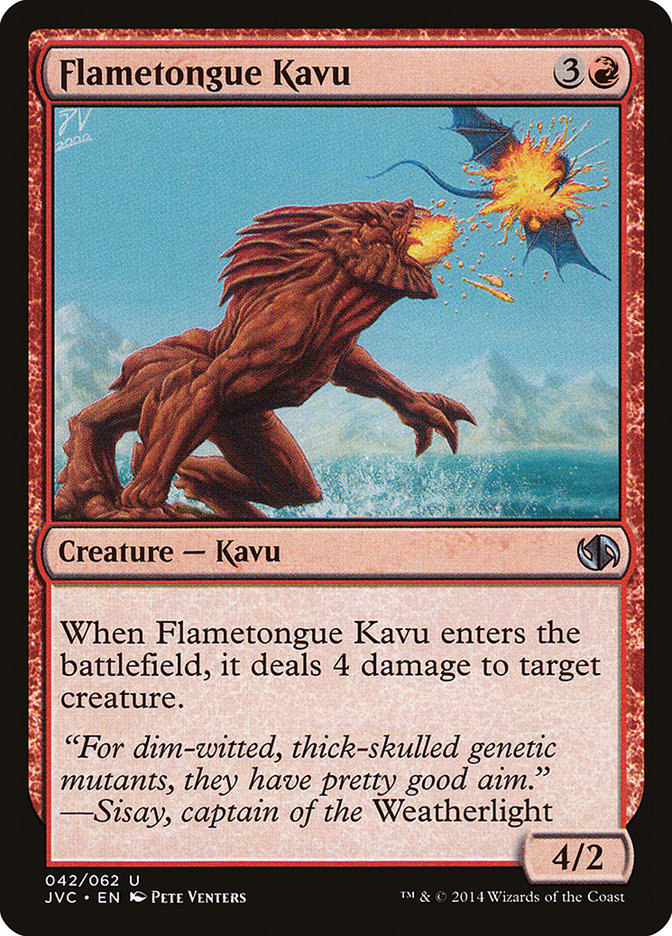 Flametongue Kavu [Duel Decks Anthology] | Anubis Games and Hobby