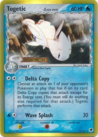 Togetic (11/101) (Delta Species) (Stamped) [EX: Dragon Frontiers] | Anubis Games and Hobby