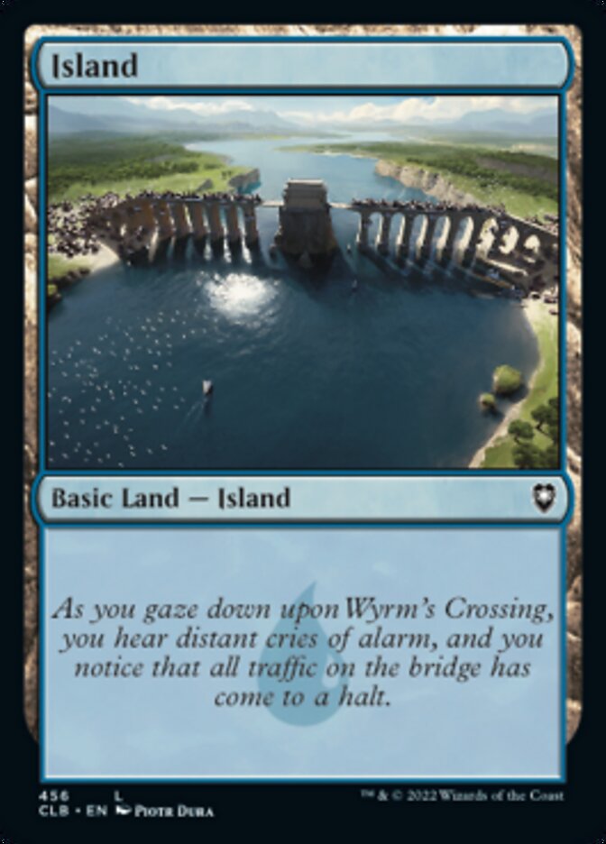 Island (456) [Commander Legends: Battle for Baldur's Gate] | Anubis Games and Hobby