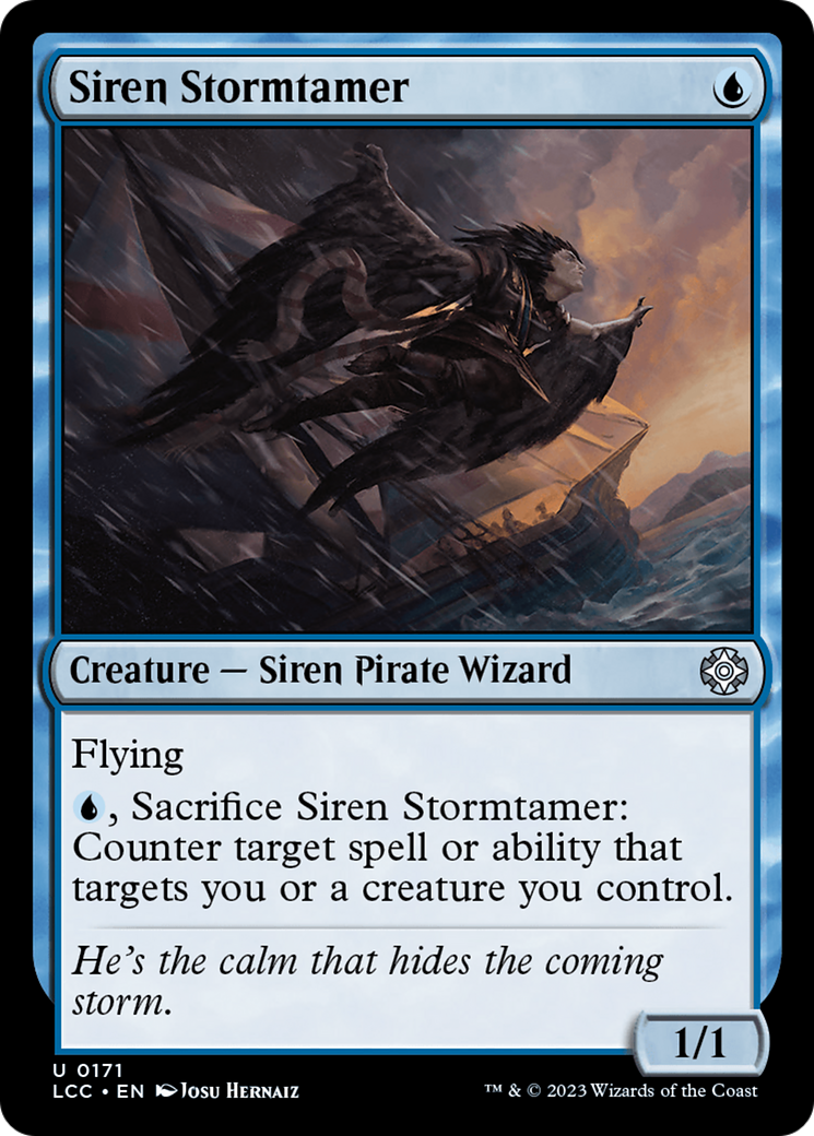 Siren Stormtamer [The Lost Caverns of Ixalan Commander] | Anubis Games and Hobby