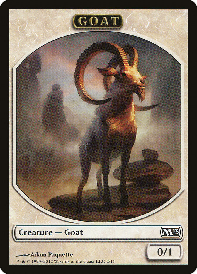 Goat Token [Magic 2013 Tokens] | Anubis Games and Hobby