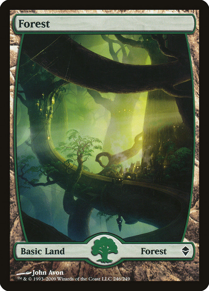Forest (246) [Zendikar] | Anubis Games and Hobby