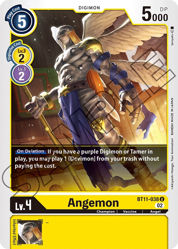 Angemon [BT11-038] [Dimensional Phase] | Anubis Games and Hobby