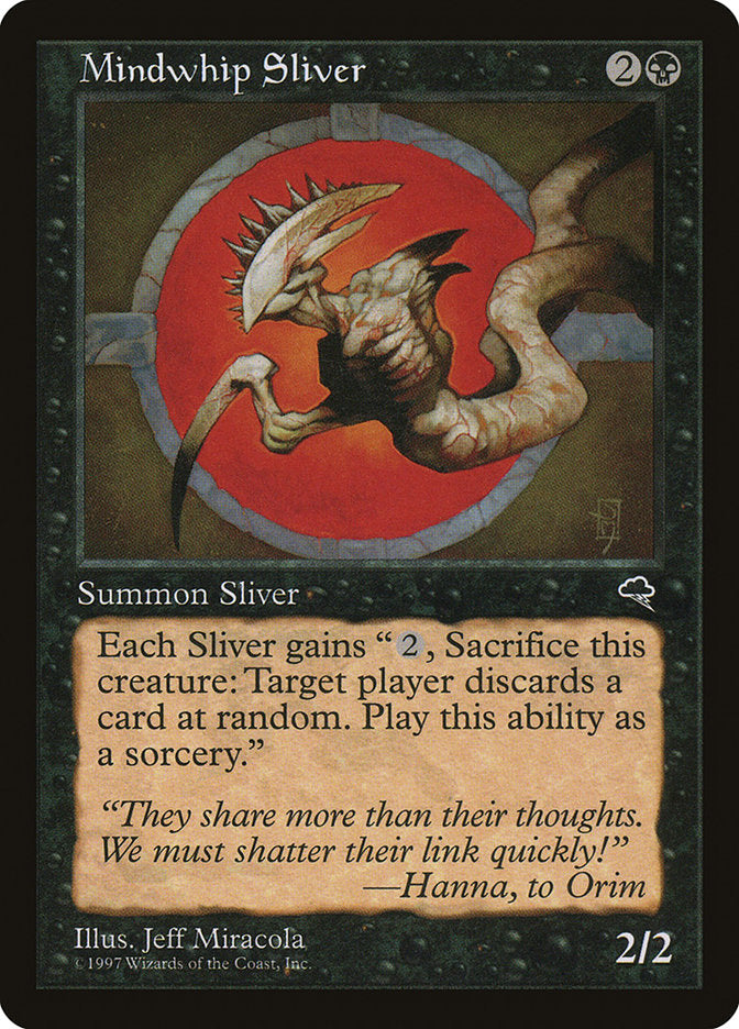 Mindwhip Sliver [Tempest] | Anubis Games and Hobby