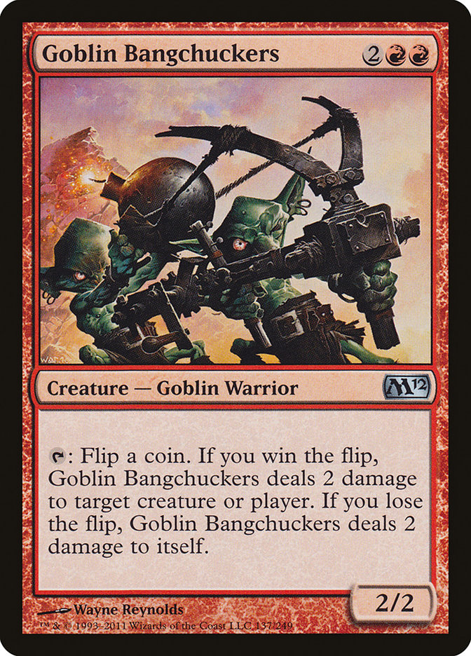 Goblin Bangchuckers [Magic 2012] | Anubis Games and Hobby