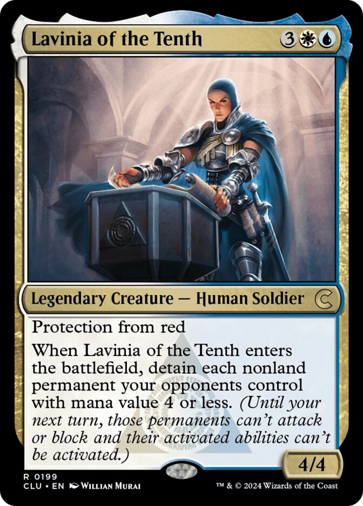 Lavinia of the Tenth [Ravnica: Clue Edition] | Anubis Games and Hobby