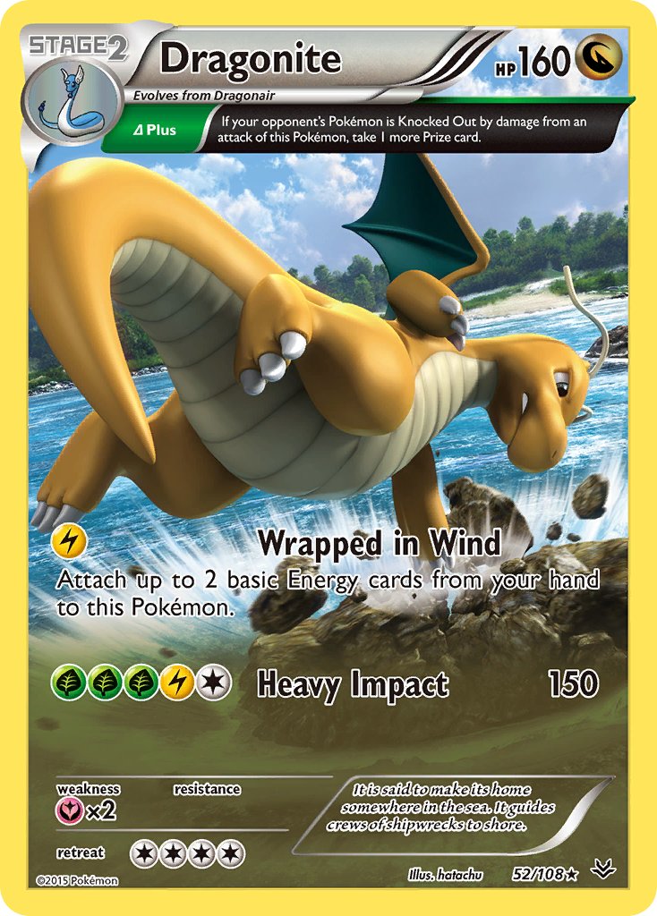 Dragonite (52/108) (Theme Deck Exclusive) [XY: Roaring Skies] | Anubis Games and Hobby