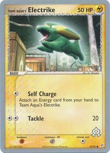 Team Aqua's Electrike (53/95) (Blaziken Tech - Chris Fulop) [World Championships 2004] | Anubis Games and Hobby