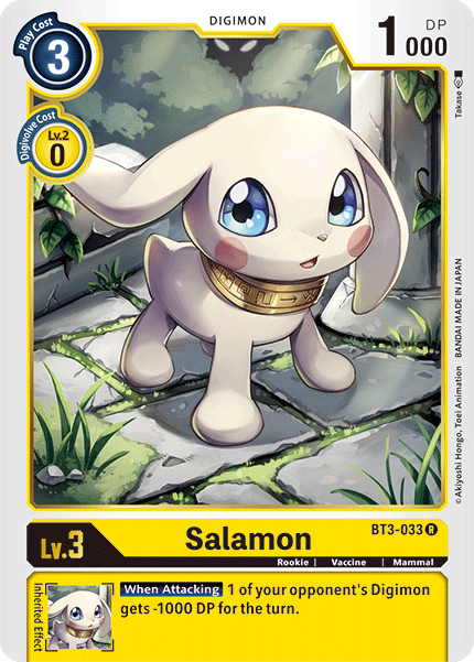 Salamon [BT3-033] [Release Special Booster Ver.1.5] | Anubis Games and Hobby